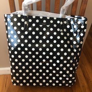 NWT Kate Spade Polka Dot Tote Bag